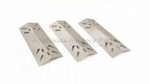 Appliance Factory Parts 91621 heat plate, porc stl, 11.875 x 4.125; Ke