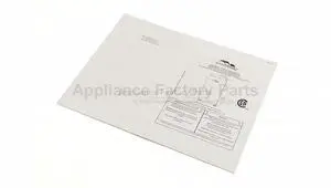 Appliance Factory Parts 9807090004 Instruction Manual .