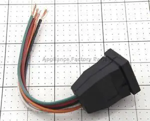 Appliance Factory Parts 110393 MOTOR RECEPTACLE (8" CORD) FOR: RESIDENT