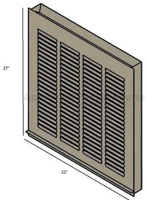 Appliance Factory Parts 5-2-8A FD/FS350, /FK 302, BW3501 PAD FRAME ASSY