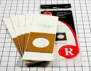 Appliance Factory Parts H-4010063R PAPER BAG  R  OEM HOOVER 5 PACK