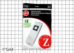 Appliance Factory Parts H-4010100Z BAG OEM HOOVER 3 PACK