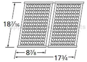 Appliance Factory Parts 5S472 STAMPED STAINLESS STEEL COOKING GRID