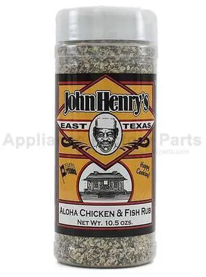 Appliance Factory Parts 09748755636 ALOHA CHICKEN AND FISH RUB SEASONING