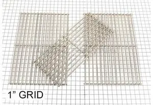 Appliance Factory Parts P01601002E Grid, Stainless steel set 17.25 x 34.75 Appliance Factory Parts P01601002E Grid, Stainless steel set 17.25 x 34.75