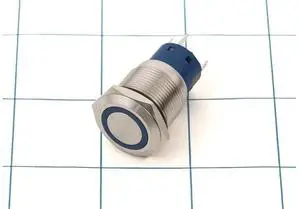 Appliance Factory Parts 25070-95 LIGHT SWITCH I/R SS W/LED RING Appliance Factory Parts 25070-95 LIGHT SWITCH I/R SS W/LED RING