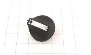 Appliance Factory Parts 10472-K431 CONTRL KNOB RESIN LRG BLCK W/SS BA STRIP Appliance Factory Parts 10472-K431 CONTRL KNOB RESIN LRG BLCK W/SS BA STRIP
