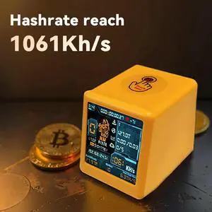 NM TV NMMiner Officail Smart TV 1060KH/s better Nerdminer v2 ESP32 BTC SOLO Lottery Miner & Smart gift home silent Desktop Clock