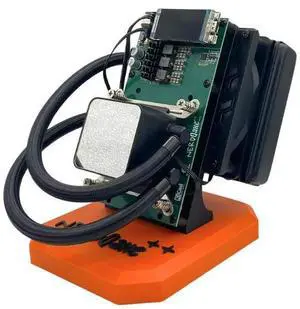 New Bitaxe NerdQaxe++ Hydro 4.8TH/s 60W Liquid-Cooled Bitcoin Miner with 4*BM1370 ASIC Chips 2.4G WiFi Crypto Machine for Mining