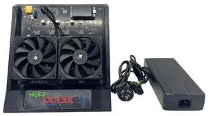 NerdQAxe Bitaxe Gamma 601 10TH/s BTC Miner | Upgraded Lottery Machine with 8×BM1370 S21Pro Chips | 180W Low Power Consumption
