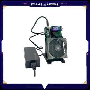 New Bitaxe Nerdqaxe++ Solo Lucky Miner 4.8TH/S 4 x BM1370 Asic Chip 68W Bitcoin Lottery Mining Machine For Home Crypto Mining