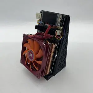 Nexus S1-BTC 10TH/s Solo Bitcoin Miner, 100W Low Power BM1373 Chip 2 chips ASIC Crypto Mining Machine, 40dB Quiet Home BTC Nexus S1-BTC 10TH/s Solo Bitcoin Miner, 100W Low Power BM1373 Chip 2 chips ASIC Crypto Mining Machine, 40dB Quiet Home BTC