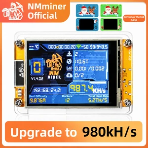 NMMiner V2 Christmas Gift for Crypto Enthusiasts, 2.8 Inch Screen, 3W Low PowerColor selected at random, or contact customer service to specify a color. NMMiner V2 Christmas Gift for Crypto Enthusiasts, 2.8 Inch Screen, 3W Low PowerColor selected at random, or contact customer service to specify a color.