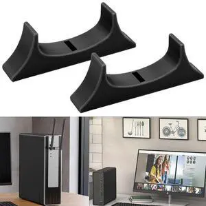 Horizontal Cooling Bracket Base Space-saving Stand Bracket with Ventilation Holes Display Stand for WII U Gaming Console