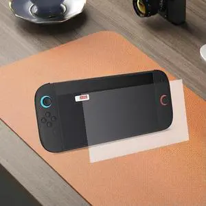 Tempered Glass Screen Protector Films 2 PCS Ultra-Clear Tempered Glass Protective Film Anti-Blue Light for Nintendo for Switch 2