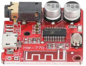 MP3 Bluetooth-compatible Decoder Board Lossless Car Speaker Audio Amplifier Board Modified Circuit Stereo Receiver Module