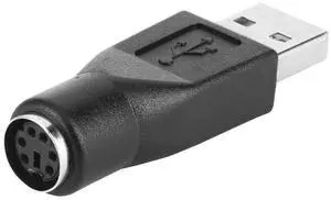 2pcs PS/2 Female to USB Male Adapter Converter Splitter Connector for PC 2pcs PS/2 Female to USB Male Adapter Converter Splitter Connector for PC