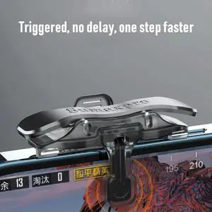 1 Pair Mobile Phone Game Trigger Controller Joystick for 4-13mm Thickness Gamepad Aim Button Shooter