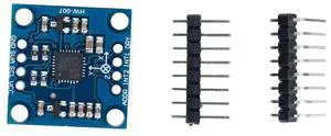 GY-51 LSM303 LSM303D LSM303DLH 3-Axis Electronic Compass Acceleration Module 3-5V IIC 3 Axis Magnetometer Module