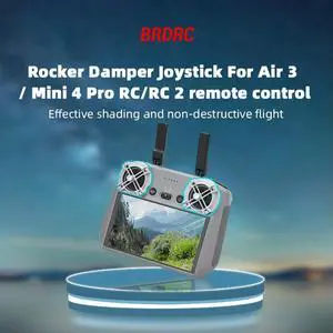 1 Pair Drone Rocker Damper Joystick Yaw Controller Accessories Joystick Fixed Bracket Mount for Air 3 /Mini 4 Pro RC/RC 2