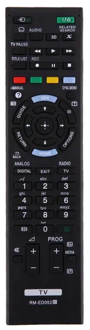 Replacement Remote Control Powered Remote Controller Replaced Remote for Smart TV RM-ED060 RM-ED046 RM-ED044
