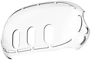 Silicone VR Headset Protective Case Anti Shock Transparent Front Face Protector VR Shell Front Protector Cover for Quest 3
