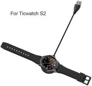 2021 USB Smart Watch Bracelet Charger Cradle Cable USB Charging Dock Cable Charging Data Cradle for Ticwatch E2/S2