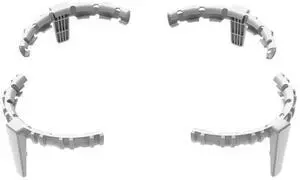 For Flip Drone Propeller Guard Case Lightweight Anti-Collision Ring Bumper Protector Paddle Protector Drone Accessories