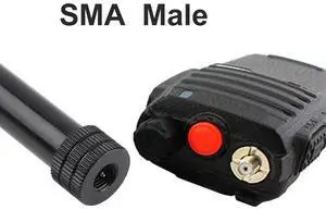 SMA-M RH901S Male Dual Band Antenna for YAESU VX-7R UV-3R Walkie