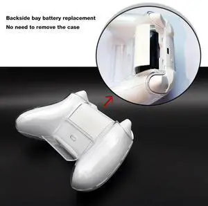Hard Protective Case Anti-Slip Transparent Skin Housing Case Travel Protective Case for Xbox Series X/S Controller