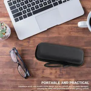 Carrying Case with Mesh Pocket Portable Travel Case Impact and Drop Resistant Handheld Bag for GAMEMT E6 Plus/E6 Gaming Console