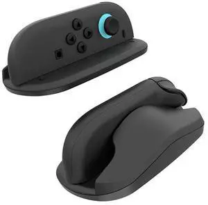 2PCS Gaming Controller Mouse Stand Ergonomic Handheld Mouse Holder Controller Mouse Dock for Switch 2 Joy-Con Gaming Accessories