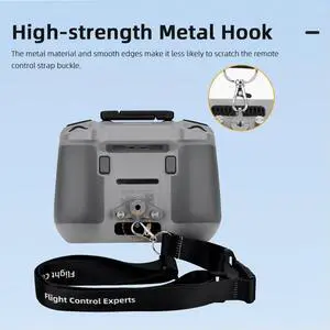 For Mini 3/4 Pro AIR 3 Neck Strap Lanyard Adjustable Strap Remote Strap Drone Accessories for RC/RC 2 Remote Controller