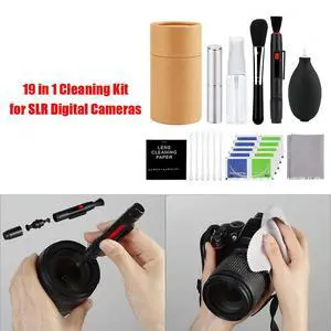 19x Camera Cleaner Kit DSLR Lens Digital Camera Mobile Phone Wipe Cleaning Set