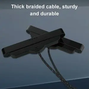 Charging Cable 2 in 1 Portable Charger Cable Controller Charger for Switch2 Joy-Con Controllers