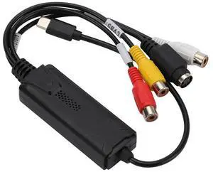 USB 3.1 Audio Video Capture Card Adapter DVD/VCD/MP4 Type-C DVD Audio Capture Adapter Card 1 Channel Video Capture Converter