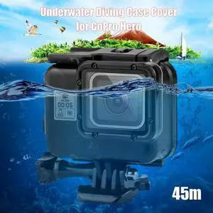 45m Underwater Diving Case Cover Universal Diving Protective Housing Mount Underwater Protection Shell Box for GoPro Hero 7 6 5