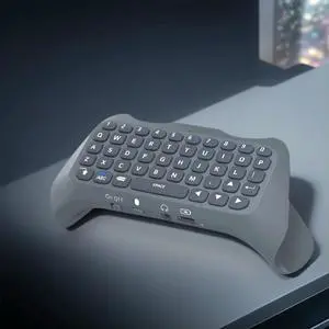 Wireless Gaming Keypad Handle BT 3.0 3.5mm Wireless Controller Chat Pad Built-In Speaker for PS5 Gamepad Mount Mini Keypad