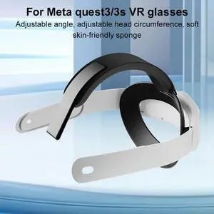 Adjustable Head Strap Reduce Pressure Replacement Elite Strap VR Accessories Strap Fit for Quest 3/Quest 3S VR Accessories