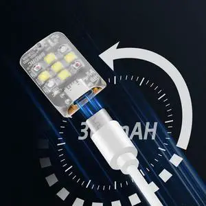 Night Flight Anti-collision Light USB Rechargeable Night Flying Signal LED Lamp 300mAh 3 Modes for Avata 2/ Mini 3/4 Mavic 3