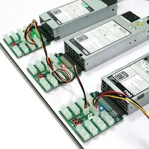 Power Supply Module Server Adapter Breakout Board for PSU BTC Mining Graphics Card Computer Peripherals