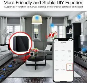 ZigBee Smart IR Remote Control Works with Alexa Google Home Universal Infrared Remote Controller Powered by Tuya