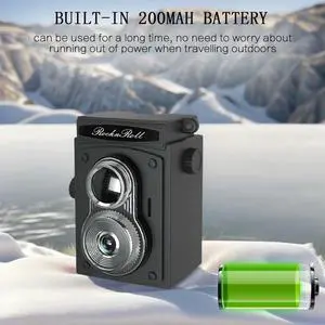 Portable student selfie outdoor sports camera HD portable long life
