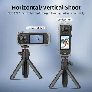 Aluminum Alloy Protective Case Camera Lens Protector Anti-drop Silicone Protective Cover Dustproof for X5 Sports Camera