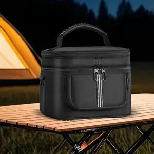 Carrying Case for Ef Ecoflow River 2 Storage Case Travel Carrying Bag Travel Storage Bag Waterproof with Shoulder Strap & Handle