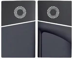 Face Plate Console Cover with Cooling Vents Anti-Scratch Hard Shell Skin Protective Shell Case for PS5 Slim Disc Edition Console