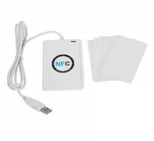 ACR122U RFID Smart Card Writer Copier Duplicator 13.56Mhz Non-contact Smart Card Reader Plug and Play USB Device