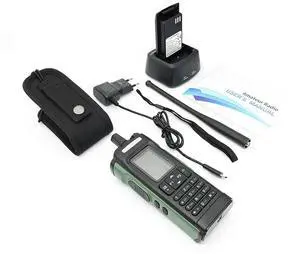 GPS Dual Mode Walkie Talkie 2500mAh Outdoor Mountaineering Walkie Talkie Handheld Digital Walkie-Talkie for Outdoor Climbing