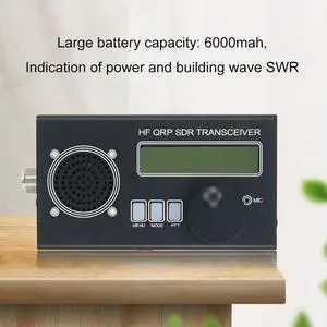 8 Band USDX USDR HF QRP SDR Transceiver SSB/CW Transceiver Built-in HF Ham Radio Charger Shortwave Transceiver