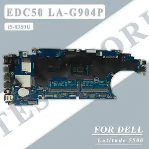 Laptop Motherboard For Latitude 5500 With i5-8350U CPU CN-0WFWP1 Notebook Mainboard EDC50 LA-G904P
